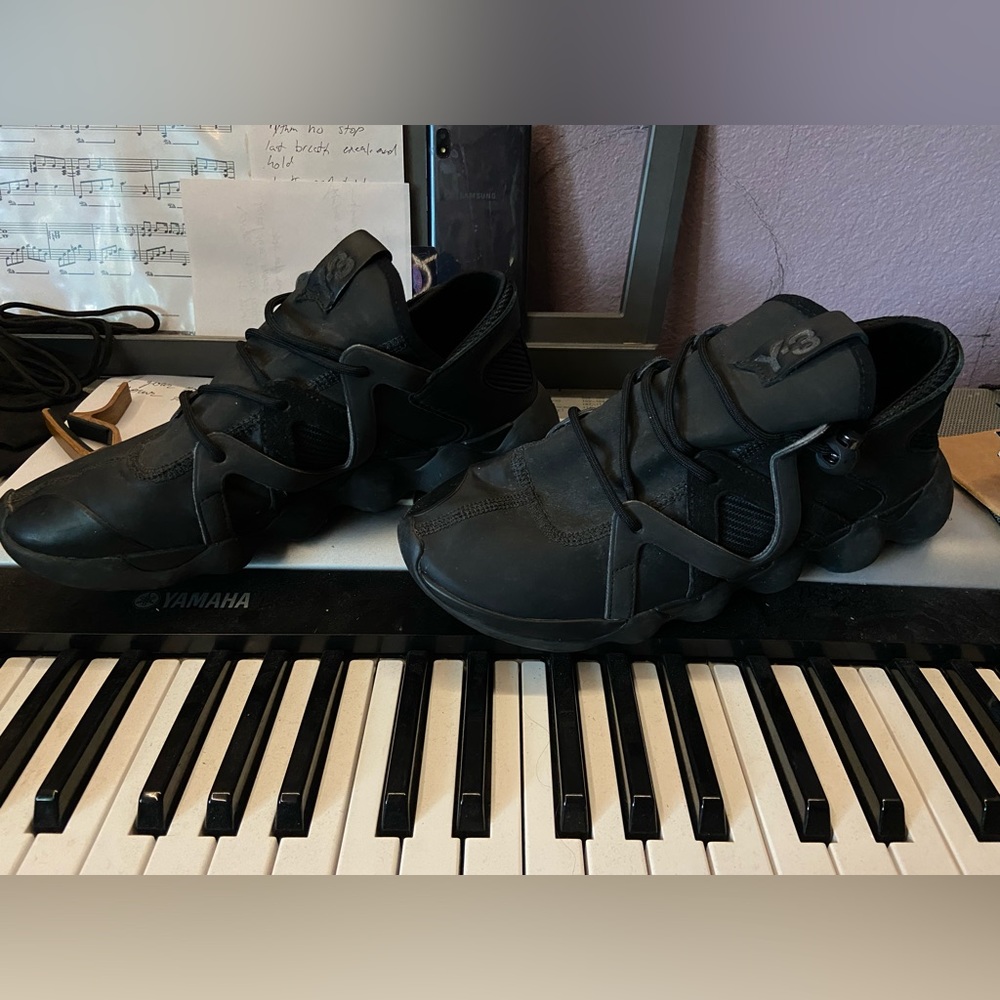 Adidas Y-3 shoes kyujo low black with box